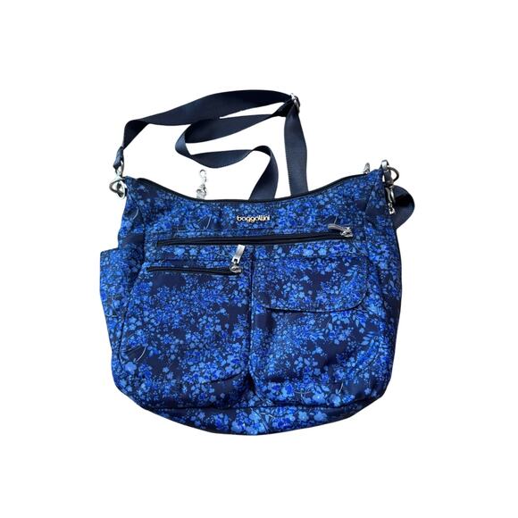 BAGGALLINI Crossbody bag/purse, Lots of pockets! Blue with RFID/Secure Pouch - Picture 1 of 16